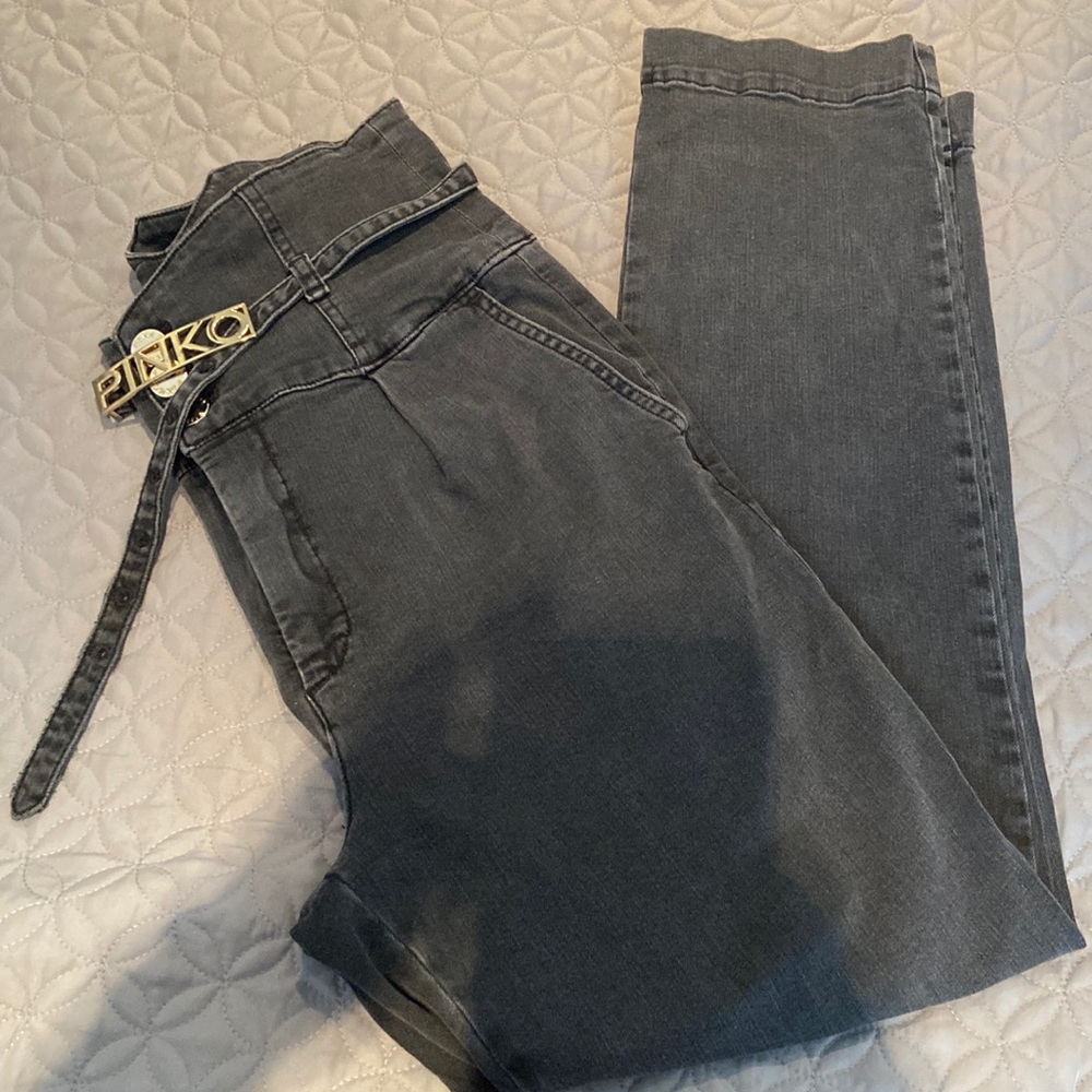 Pinko women high waisted jeans